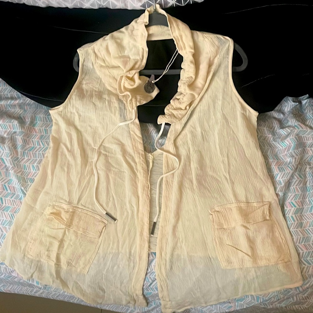 Small boho style cropped top